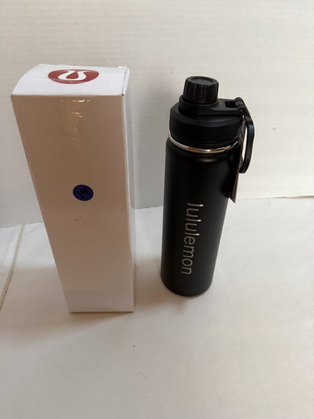 Lululemon Back to Life Sport Bottle – Black – NEW